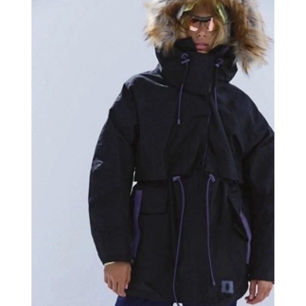 NWT Free People Cloud Cover Systems Outer Shell Jacket Coat L Gorpcore Outdoors